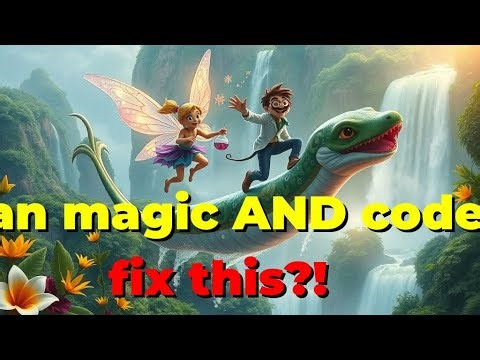 FAIRY AND WIZARD DEBUG REALITY TO SAVE THE RIVER