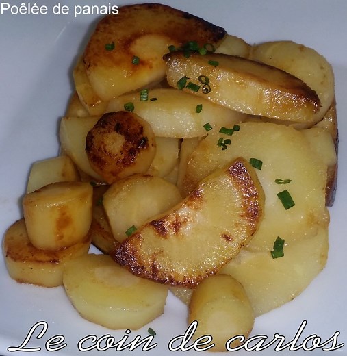 Recette facile de poêlée savoureuse de panais