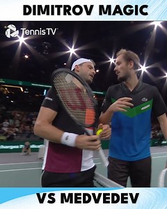 Gri-GOD Mode 😍 Dimitrov produced his best tennis to beat Medvedev! | Tennis TV