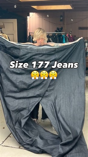 Mitchell Busk on Instagram: "Size 177 Jeans 😤 send this to someone who’d wear this 👀 follow for more! the baggier the swaggier ™️ shoutout to @shirtzenpantz , such a legendary shop #baggyjeans #baggypants #baggyclothes #oversized #grwm"