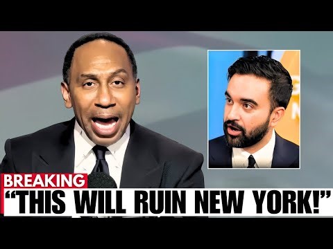 Stephen A Smith FINALLY EXPOSES Why Zohran Mamdani Is FAILING On Live TV