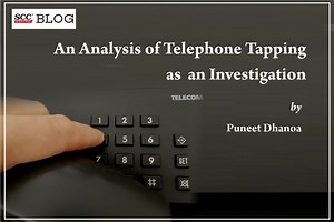 An Analysis of Telephone Tapping as an Investigation