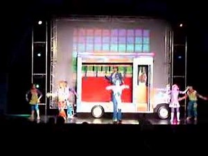 Doodlebops Live in KY 3/08 - Don't Pull Rope and Get on Bus!