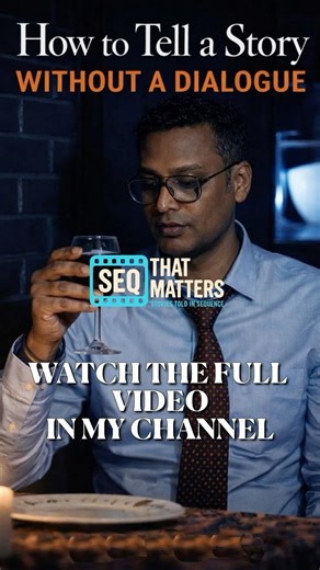 How to Tell a Story without a Dialogue | Solo Filmmaker Visual Storytelling