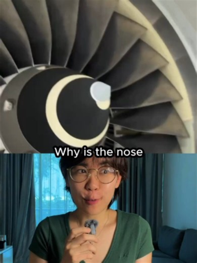 Why Does This Jet Engine Have a Rubber Tip?