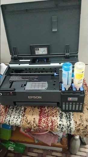 L8050 - Setting Up a Printer #printer #techsupport #epson #printerrepair #printerservice