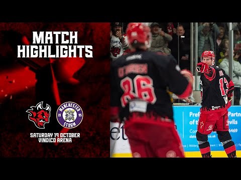 Cardiff Devils v Manchester Storm Highlights - Oct 19th, 2024