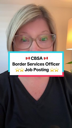 Want to work for Canada Border Services Agency as a Border Services Officer? Apply now! #cbsa #borderservices #canadaborderservicesagency #canadajobs #jobseeker