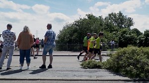 People, Running, Sprinting. Free Stock Video