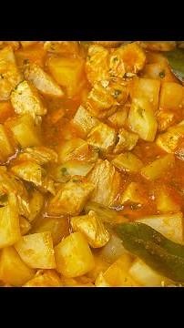 How To Make POLLO CON PAPAS! | Easy One Pan Chicken And Potatoes!