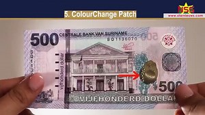 CBvS brengt SRD 200 en SRD 500 in circulatie. De bank legt uit over de kenmerken van de nieuwe biljetten: | Starnieuws Suriname