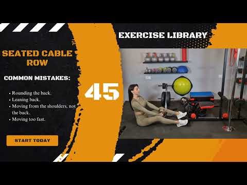Seated Cable Row | nutritrainlab.com