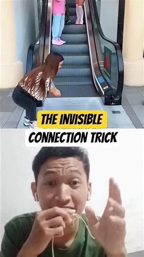 Invisible string trick ‼️‼️⁉️
