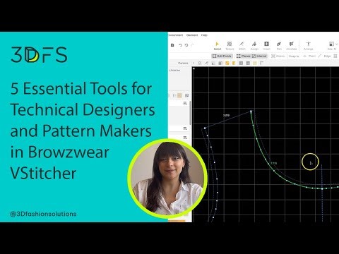 5 Essential Tools for Techical Designers and Pattern Makers in Browzwear VStitcher