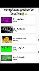 its not like robtip is gonna add more levels ✌️#geometrydash #gd #memes #fyp #fypp