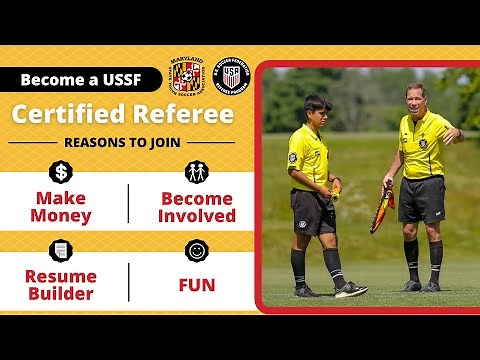 Become a Certified USSF Referee!