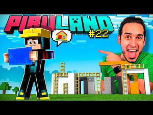 NEW MODERN HOUSE! PREPARING A SURPRISE FOR SANDRA! Piruland #22 | HaroldArtistPlay