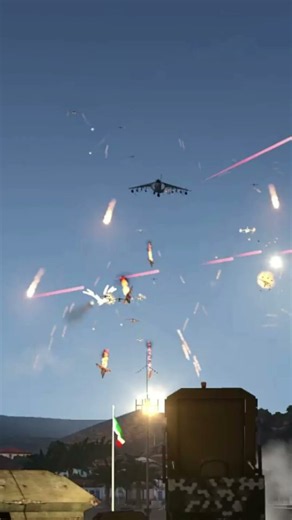 Iran shoots down 178 Israeli fighter jets #militarysimulation #bayraktar #arma3