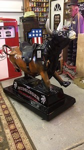 4.6K views · 68 reactions | Mudslinger is READY!!! We finished up this coin operated bull and he's ready for his next home, check him out! | Big Cheese Productions Inc. | Facebook