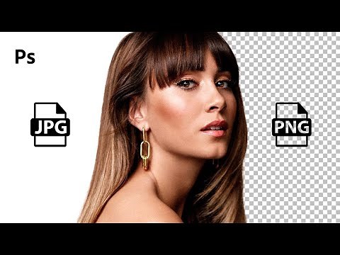 ✌🏼[PASO A PASO] Cómo PASAR de JPG a PNG en Photoshop | Tutorial de Photoshop