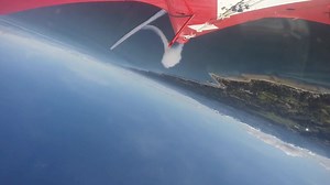 Corkscrew! #sundayfunday #tankcam #cfsnowbirds #sunday #comox #ocean #mountains #britishcolumbia #aviation #avgeek | Canadian Forces Snowbirds