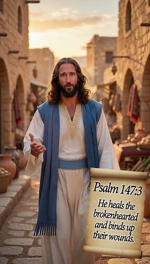 God Gently Heals Your Broken Heart and Binds Up Every Wound ✨ Psalm 147:3