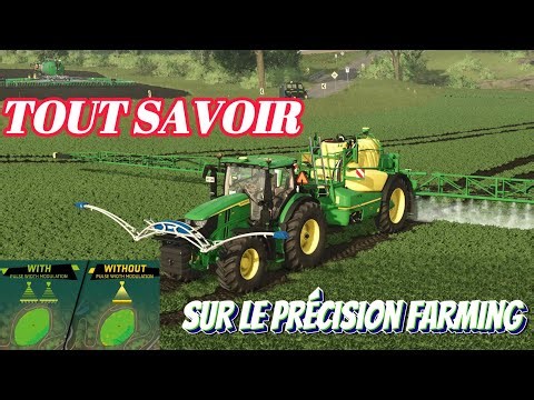 Tuto et astuces, mod Précision Farming FS25