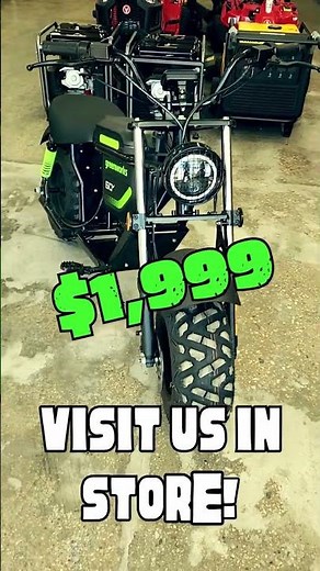 Greenworks Off-Road Mini Bike Kit! #minibike #Battery #electricbike #eofysale #fun #offroad