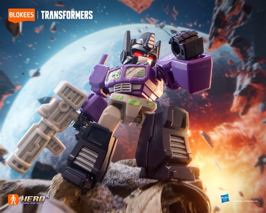 Blokees Transformers Galaxy Version Defender Wave 3 – Heavy Metal War First Images