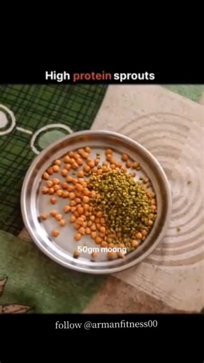 high protein sprouts 🤤#diet#shorts