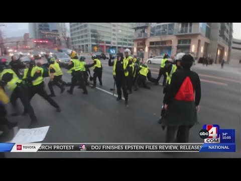 WATCH: Several arrested during anti-ICE protest in Salt Lake City