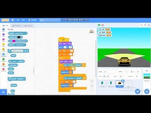 how to make 3D car game in Scratch 3 18 1 part 3