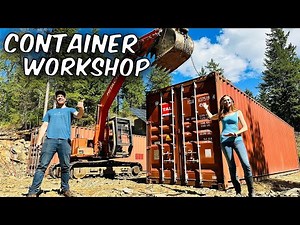 Building a SHIPPING CONTAINER Workshop | Part 1
