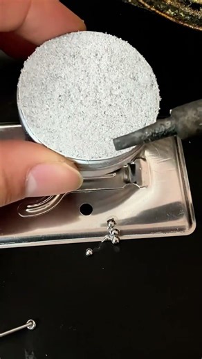 Soldering iron tip repaired and bright as new #reels #shorts