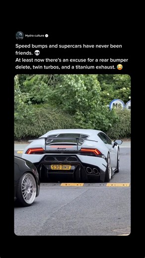 Would You Delete The Rear Bumper For More Power? 🤔 #lamborghini #carguy #memes #cars #carspotter