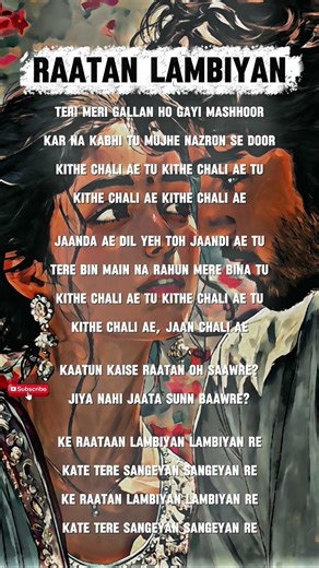 10k 📈 Raatan lambiyana song with lyrics 🥶🥶? #hindisong #shortsfeed #love #alltimehit #bestsong