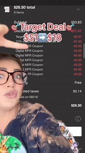 69K views · 535 reactions | Target couponing from your house! No need to go in store to snag these deals—I added my coupons and had all my items shipped, while I was still in my PJs 浪 #torokcouponhunter #couponing #savingmoney #shopwithme #learntocoupon #targetdeals #easycoupondeals #deals #target | Torok Coupon Hunter | Facebook