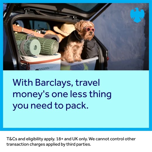 Heading on holiday? Buy dollars and euros instantly in your Barclays app. Make the change to a Barclays Bank Account. Apply now. Make money work for you. | Barclays UK