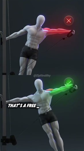 STOP Training WRONG! This Cable Hack Saves Your Shoulder #shorts