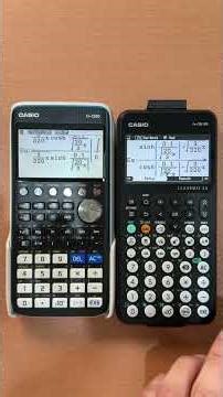 The kings of shift solve 👑 Casio fx-CG50 and CG100! Kaya ba ito isolve ng calculator mo?