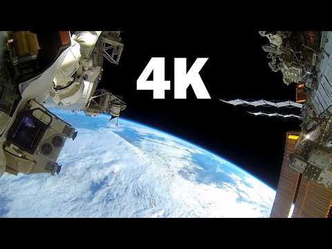 POV: You’re Watching Earth From Orbit (Real NASA Footage) in 4K ASMR