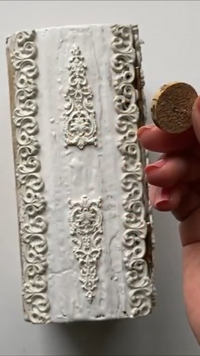 📚 DIY Book Box Idea from Cardboard | Easy Decorative Storage Box #decor #paperbox #cardboard #cardboardart #cardboardcrafts #cardboardbox #ideas #clay #crafting #craft #diy #handmade | Dream Fairy DIY