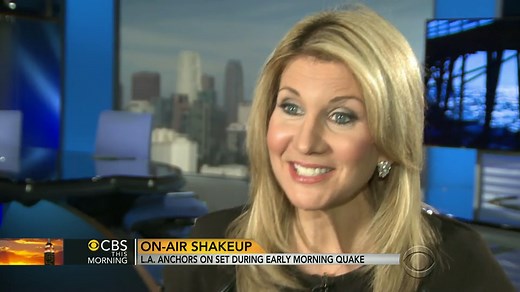Earthquake shakes up morning news anchors in Los Angeles