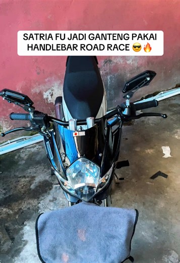 Modif Satria Fu Handle Bar Road Race #satriafu #satriaf150 #handlebar #modifikasi #mekanikmuda #foryou #fyp
