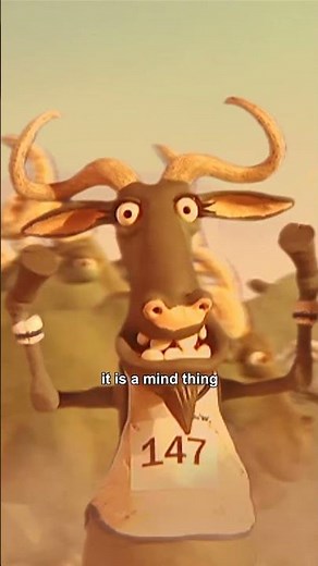 Running ... It's a mind thing 🏅😅 #Olympics #Aardman #CreatureComforts