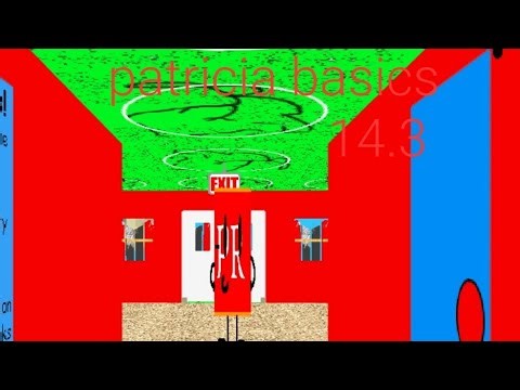 Patricia basics 1.4.3 Android mod menu baldi's basics mod 