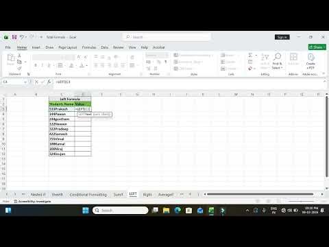 LEFT Formula Explained | Extract Text Easily in Excel