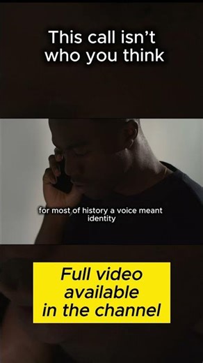 That voice isn’t real #ai #artificialintelligence #technology