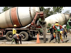 Truck Molen Cor | Proses Pengecoran Jalan TOL #3