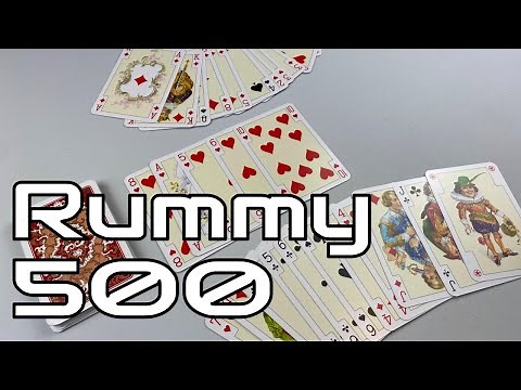 How to Play Rummy 500 | a rummy card game for 2 or more players